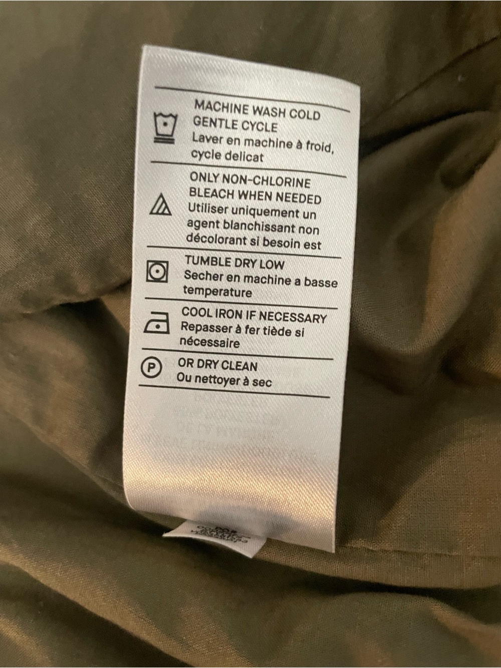 $500 Vince Lightweight Bomber Jacket in light army green size xs - Picture 8 of 12